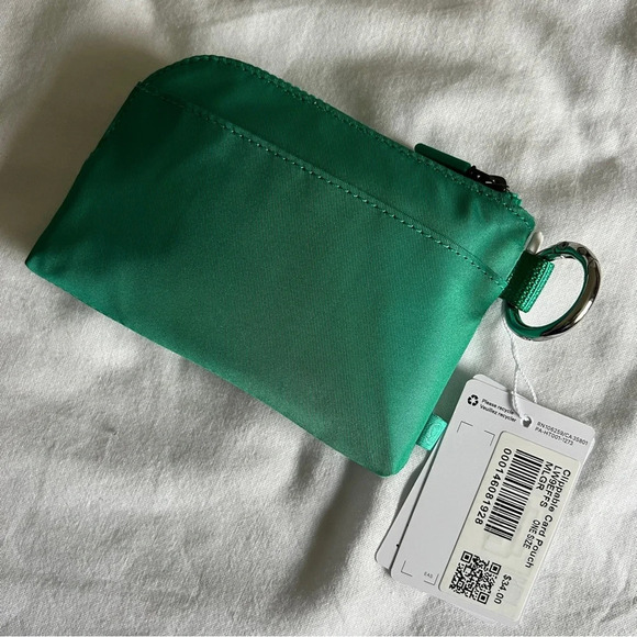 🆕 Lululemon Clippable Card Pouch - Maldives Green - Picture 4 of 4
